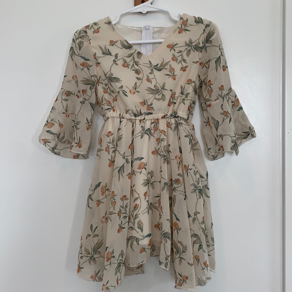 Knotted fern 3t dress